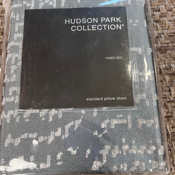 Hudson Park Collection Standard Sham - Faded Geo - Picture 5 of 5